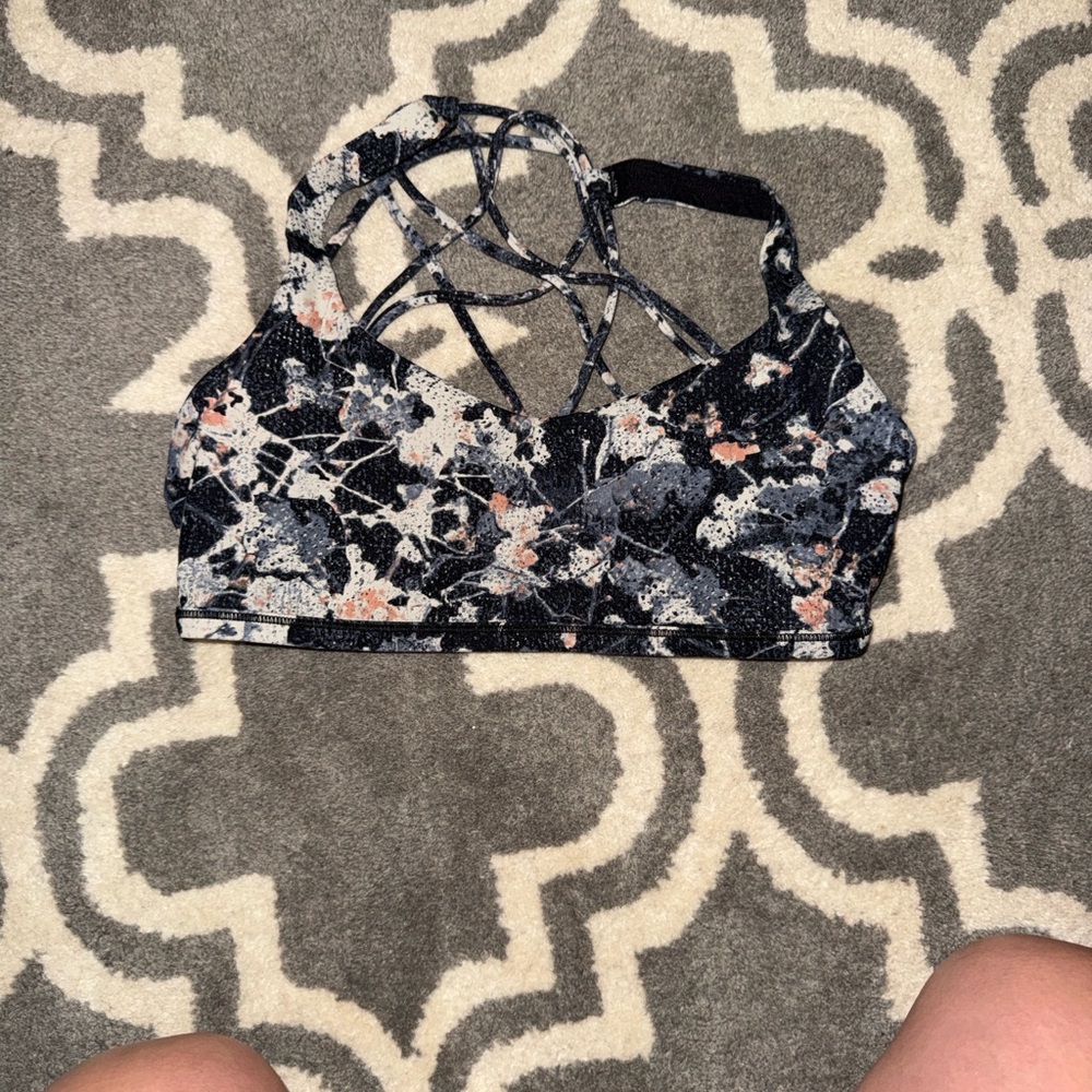 lululemon athletica patterned Sports Bra